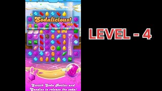 Candy Crush Saga Level 4 - Beginner's Guide & Tips! | SR Gaming Channel