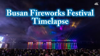 Busan Fireworks Festival Timelapse