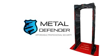 Enhance Event Security with the Metal Defender Collapse Portable Walk-Through Metal Detector