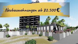 Neubauprojekt in Alanya, Mahmutlar / Immobilien in Türkei / Wohnungen in Mahmutlar