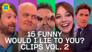 15 Funny Clips From Would I Lie To You? | Volume 2. | Would I Lie To You? | Banijay Comedy