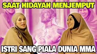 ISTRI SANG JUARA DUNIA MEMILIH INDONESIA UNTUK MEMPERDALAM AGAMA ISLAM !!!