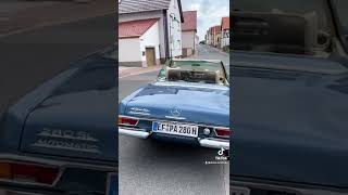 Кабриолет Мерседес 1960-х годов 🚙 #deutschland