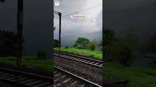 Khandala In Monsoon 🫶😍#ytshorts #shorts #short #khandala #monsoon #train #journey #railfans #nature