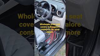 Venu Facelift Seat Covers. Wholesale price in Bangalore 09972947359