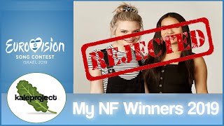 ESC NF Selections 2019: My Winners