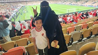 LIHAT SECARA DEKAT TIMNAS INDONESIA VS ARAB SAUDI KONDISI DI STADION SEBELUM PERTANDINGAN DI MULAI