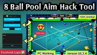 8 Ball Pool MOD MENU For PC Easy Setup 100% Antiban Latest Version 55.2.4 | Giant Gaming 2.0