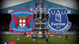 VLOG #10 - CARLISLE VS EVERTON - 4TH ROUND OF THE FA CUP - Trip To Brunton Park!!