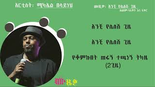 ሚካኤል በላይነህ : አንቺ የሌለሽ ጊዜ/ Micheal Belayneh Anchi yelelesh gize music Lyrics video