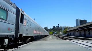 RBBX Circus Train Led by 3 UP SD70M in Martinez