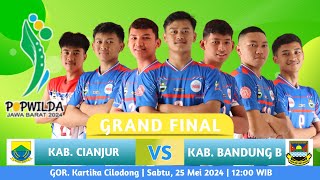 🔴LIVE GRAND FINAL POPWILDA WILAYAH I JABAR  2024 (PA) - KAB. CIANJUR 🆚 KAB. BANDUNG BARAT