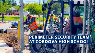 Perimeter Security Enhancements at Cordova High School