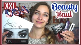 XXL USA BEAUTY HAUL (Jaclyn Hill Palette, HUDA Beauty,..) ⎮weeklyMel