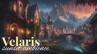 Velaris Sunset Ambience | ACOTAR Reading Playlist | 1 hour of music