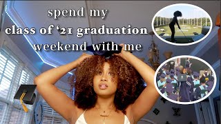 CLASS OF 2021...WE DID IT | grwm, graduation, topgolf  | DAVINE RILEY