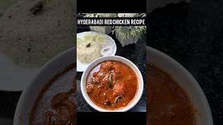 Hyderabadi Red Chicken recipe #shorts #youtubeshorts