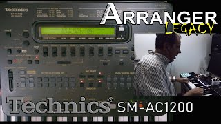 Technics SM-AC1200 - ARRANGER LEGACY Demo: Video by Marcello Colò