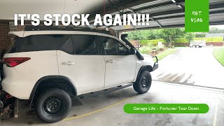 Toyota Fortuner Modifications - The Tear Down - HGT Garage Life