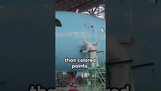 Why Are Planes Painted White? |Mystery Unveiled| Explained in 60 Seconds|2023|#aviation #airlines