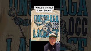 Vintage Minute:  Did you say lasers on the lacrosse field?