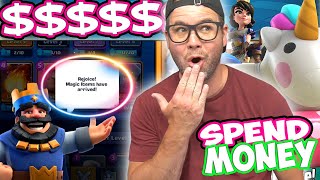 My FIRST $5 I spent on CLASH ROYALE is the BEST!!!!