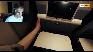 xQc In a Plane Crash...