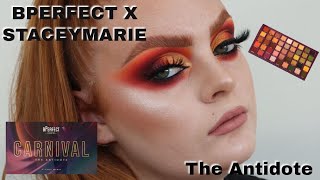 BPERFECT X STACEYMARIE - CARNIVAL 4 - The Antidote palette- First impression/review - Sadie Jones