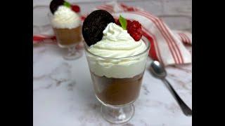 MOUSSE de CHOCOLATE SIN AZÚCAR con 3 INGREDIENTES