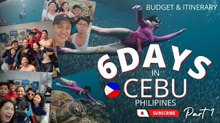 Part 1: Budget and Itinerary 6 days in Cebu Philipine