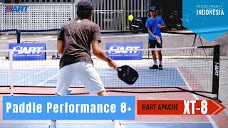 PADDLE HARGA 700 RIBUAN RASA 3 JUTA | Paddle Pickleball HART Apache XT-8