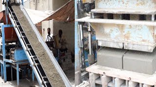 Amazing Cement DIY Work | Cement Bricks Making Process in a Factory