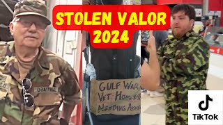 Stolen Valor Getting Caught Out 2024 New - TIK TOK - Tim Walz