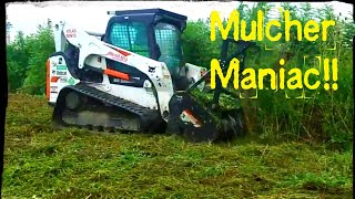 Skid steer forestry mulcher