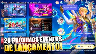 𝗘𝗩𝗘𝗡𝗧𝗢 𝗗𝗘 𝗗𝗜𝗔𝗠𝗔𝗡𝗧𝗘𝗦 𝗣𝗥𝗢𝗠𝗢𝗖𝗜𝗢𝗡𝗔𝗜𝗦, NOVO EVENTO STAR ANUAL... 20 PRÓXIMOS EVENTOS! MOBILE LEGENDS1