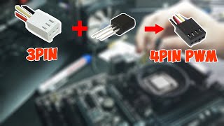 Установка кулера с креплением AMD на Intel и доработка 3Pin до 4Pin PWM