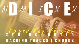 DICE (Lower Key Ver.) - NMIXX | Acoustic Karaoke | Chords