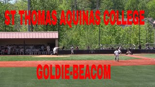 NCAA DII REGIONAL BASEBALL SAINT THOMAS AQUINAS COLLEGE SPARTANS TAKE ON THE GOLDIE BEACOM LIGHTNING