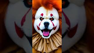 When Chow Chow meets Pennywise #chowchow #ai #pennywise #art #digitalart