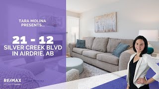 Open House Virtual Tour of #21 – 12 SILVER CREEK BLVD in Airdrie, AB⠀- Presented by Tara Molina