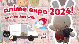 artist alley diaries | $$$ Anime Expo 2024, but I still lost $20k