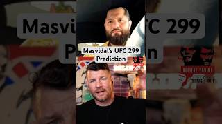 Masvidal's UFC 299 Prediction #shorts