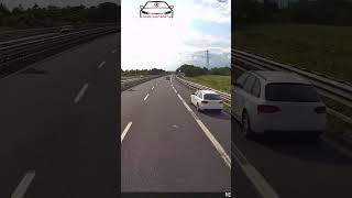 Jedno ležerno uključivanje. / One casual inclusion #dashcamcroatia #dashcam #caughtoncamera