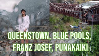 AJ HACKETT BUNGY, BLUE POOLS, FRANZ JOSEF GLACIER, PANCAKE ROCKS + MORE! NEW ZEALAND VLOG #3