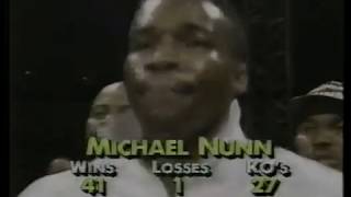 Michael Nunn vs Merqui Sosa