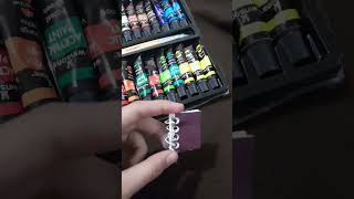 How to make tiny notebook for painting #art #youtuber #youtube