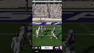 3rd and 15, the throw is... #collegefootball25 #kstate #easports