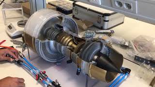 Turbofan PW1000G 3D printed with Form 2