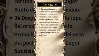 Éxodo 26, 33-34 #dios #biblia #versiculodeldia