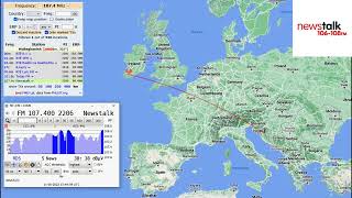 [Sporadic E] FM DX - Ireland radio stations - received in Bosnia (11.06.2022)